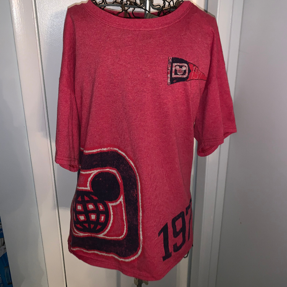 Retro 1971 Disney Parks graphic t-shirt Red (rare)